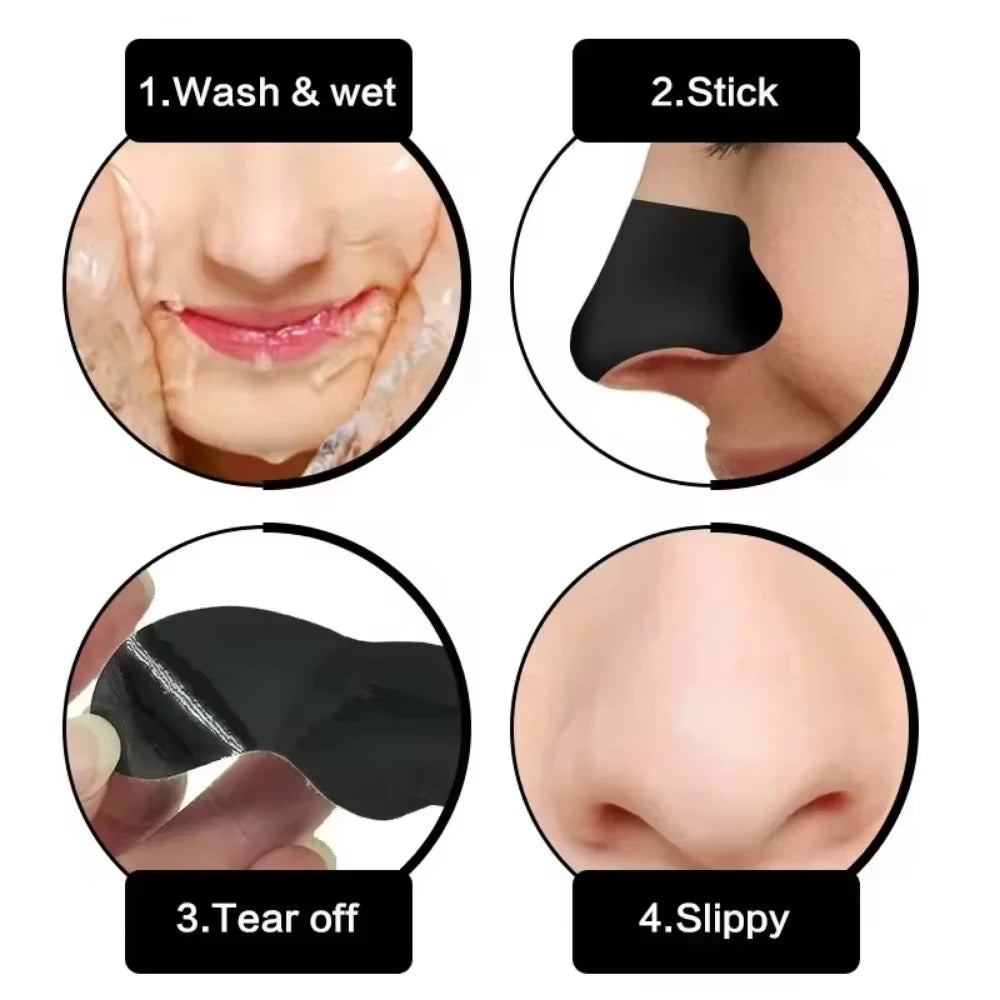 Blackhead Removal Nose Strips, Deep Cleansing And Refreshing Skin, Instantly Unclogs Pores, Nose Strips