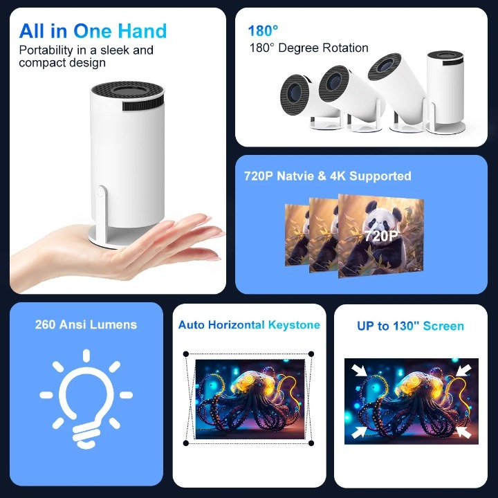 Portable Mini Projector – Bring the Cinema Home